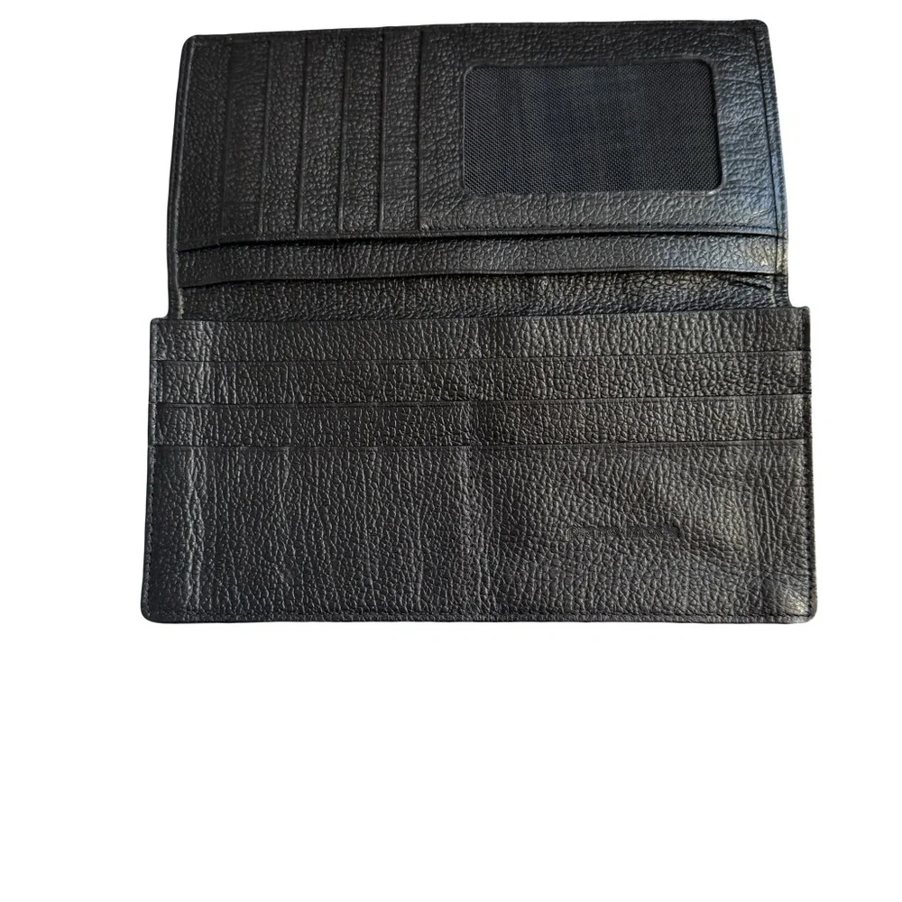 Pierre Mode Italy Leather Bi-fold Elegant Black Wallet